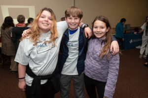 Photos from the PACE Student Exhibition at Worcester State University on February 5, 2025.