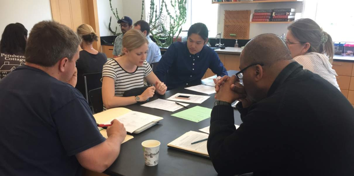 educators around a table